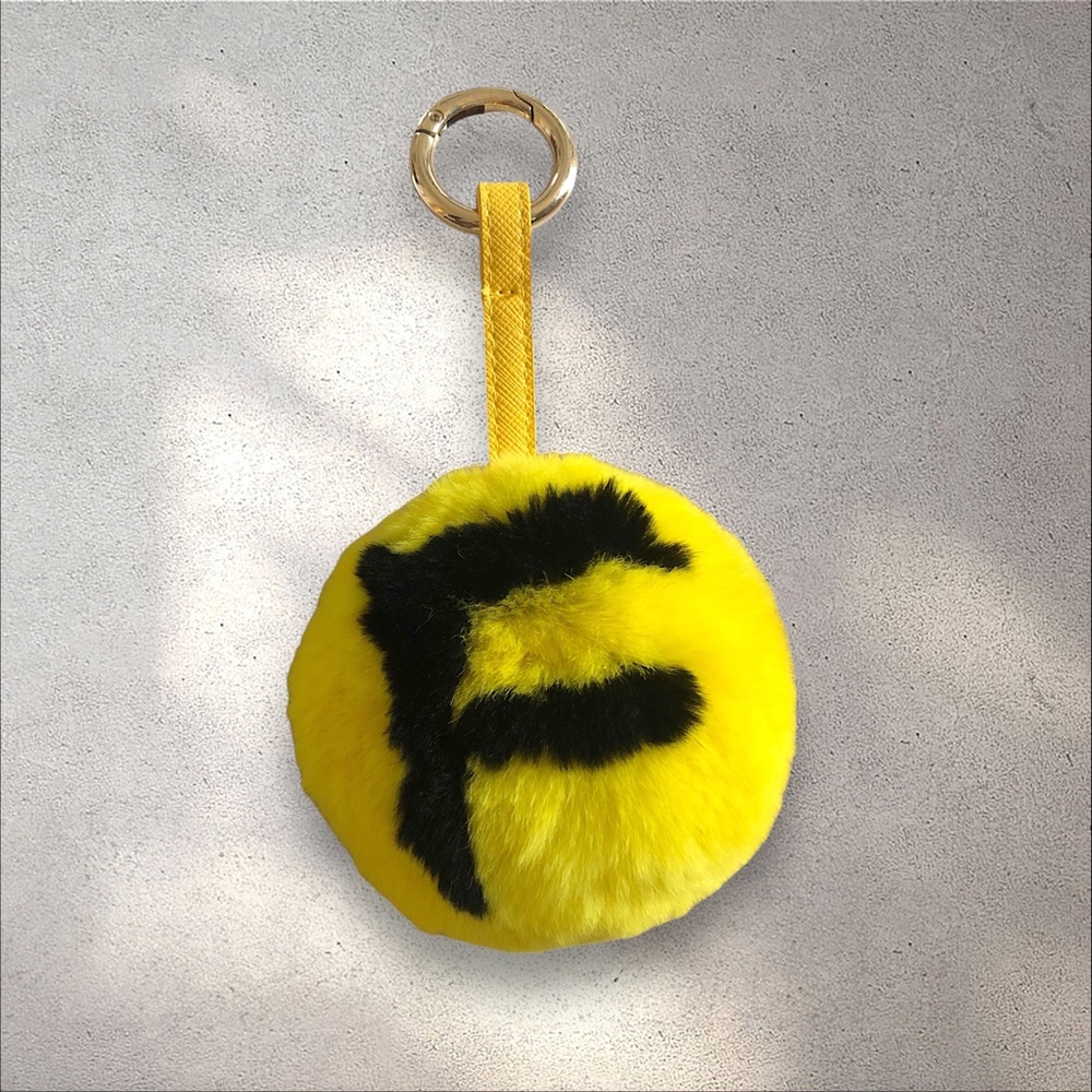 Initial Keychain / Bag Charm